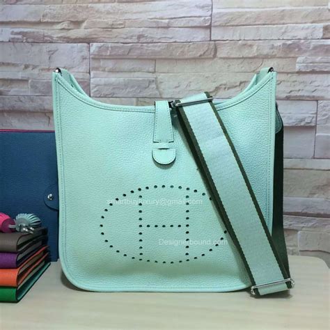 replica hermes evelyne iii bags in green color|copies of hermes clutch bag.